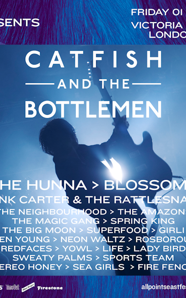 Catfish and the Bottlemen, The Hunna, Blossoms, Frank Carter & The Rattlesnakes, The Neighbourhood, The Amazons, The Magic Gang, Spring King, The Big Moon, Superfood, Girli, whenyoung, Neon Waltz, Rosborough, RedFaces, Yowl, Life, Lady Bird, Sweaty Palms, Sports Team, Stereo Honey, Sea Girls, Fire Fences