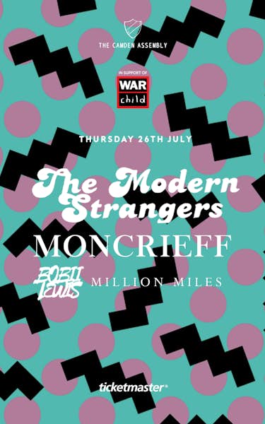 The Modern Strangers, Moncrieff, Bobii Lewis, Million Miles