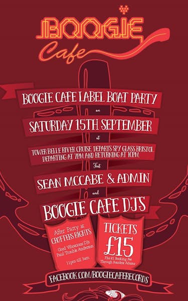 Sean McCabe, Admin, Boogie Cafe DJs