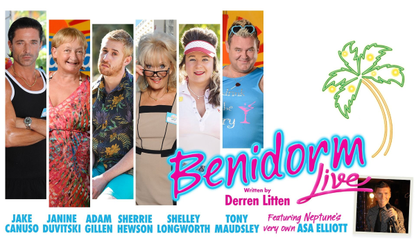 Benidorm - Live! (Touring), Jake Canuso, Adam Gillen, Janine Duvitski, Sherrie Hewson, Shelley Longworth, Tony Maudsley