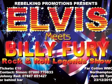 Elvis meets Billy Fury: Simon Patrick, Johnny Red picture