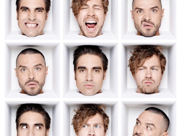 Busted artist photo