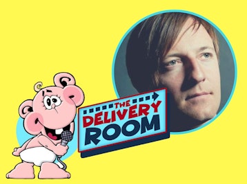 The Delivery Room: Andrew Maxwell, Radu Isac, Markus Birdman, Phil Nichol, Kate Smurthwaite, Philip Simon, James Loveridge, Sarah Callaghan, Russell Hicks picture