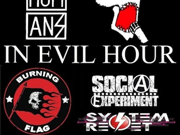 Subhumans, In Evil Hour, Burning Flag, Social Experiment, System Reset picture