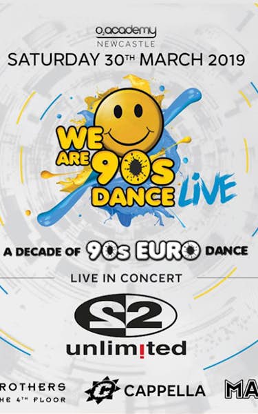 We Are 90s Dance Live
