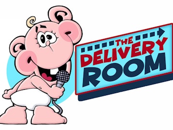 The Delivery Room Christmas Party: Leo Kearse, Susan Murray, Phil Nichol, Russell Hicks, Sarah Callaghan, Chris Betts, Lloyd Griffith, Greg Faulkner, Tony Law, Jarred Fell picture