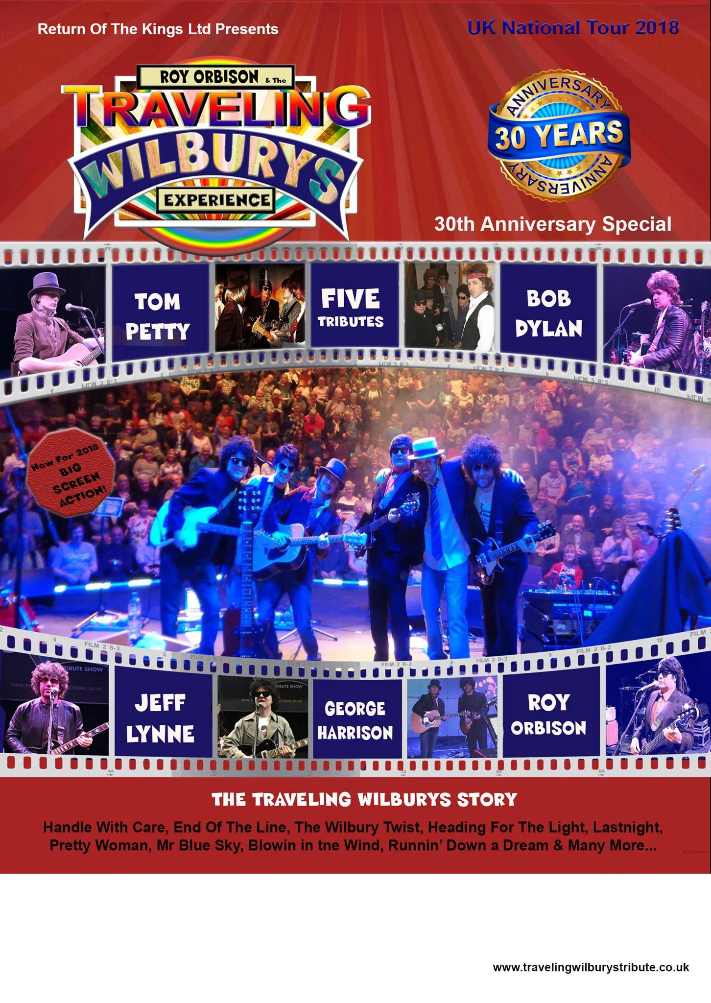 Picture of Roy Orbison & The Traveling Wilburys Tribute Show