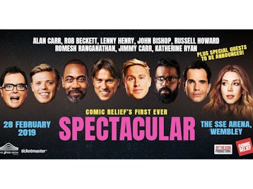 Comic Relief Live: Alan Carr, Rob Beckett, Sir Lenny Henry, John Bishop, Russell Howard, Romesh Ranganathan, Jimmy Carr, Katherine Ryan picture
