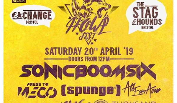 Sonic Boom Six, Press To MECO, [spunge], All Ears Avow, Bexatron, Haxan, TYH, Thousand Thoughts, Mutant-Thoughts, Miss Kill, Raised By Hounds, Hamartia, Slackrr, Pompadour, Skylyts, IOTA (2)