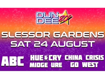 DunDee 80s: ABC, Hue & Cry, Midge Ure, Go West!, China Crisis picture