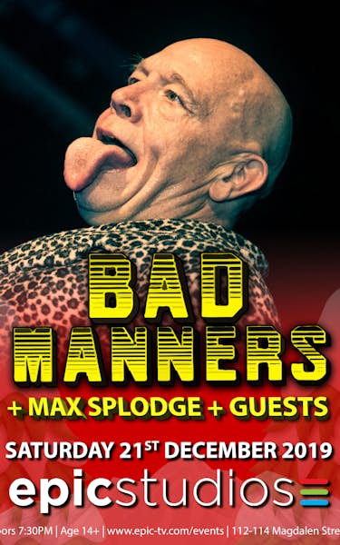 Bad Manners, Max Splodge, Baby Dread (Tribute to Judge Dread)
