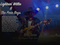 Lightnin' Willie And The Poorboys event picture
