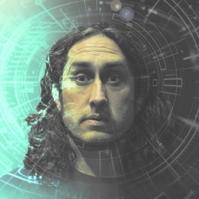 Ross Noble Humournoid UK Tour 2020 Promotional Flyer Doublesided with dates 