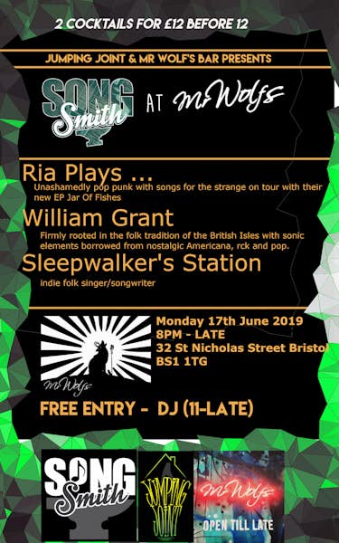 Ria Plays, William Grant, Sleepwalker's Station