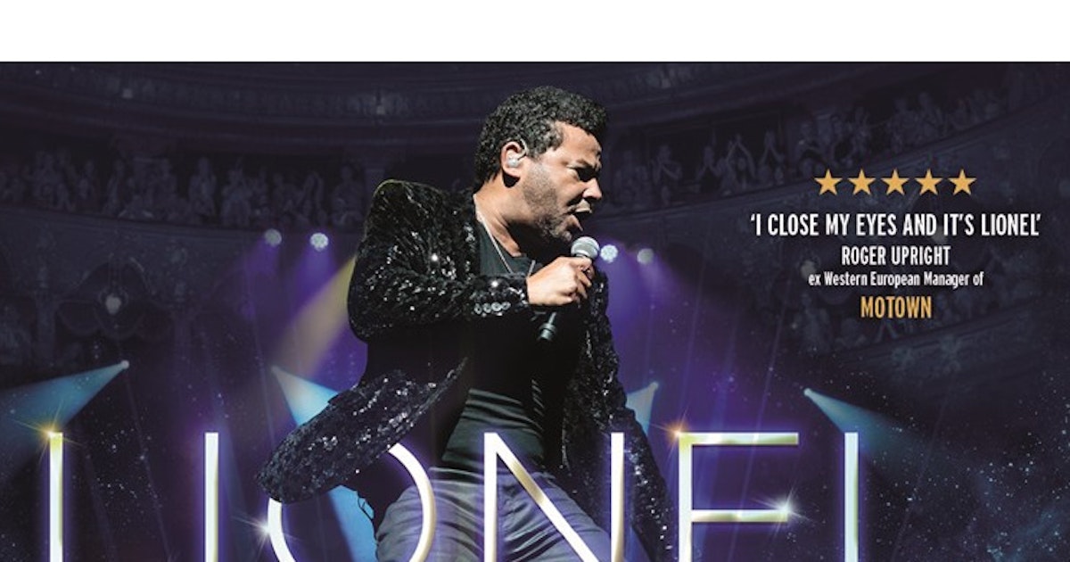 Lionel A Tribute to Lionel Richie tour dates & tickets 2024 Ents24