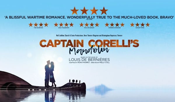 Captain Corelli’s Mandolin tour dates