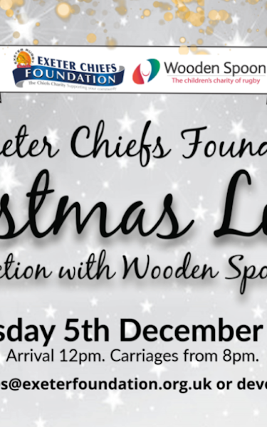 Exeter Chiefs Foundation Christmas Lunch