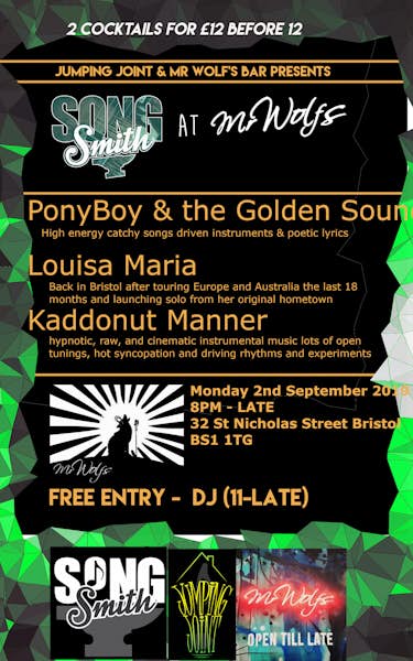 Pony Boy and the Golden Sound, Kadonnut Manner, Louisa Maria