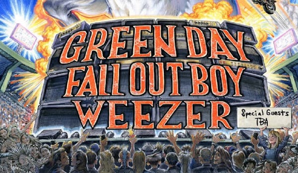 Green Day, Fall Out Boy, Weezer 