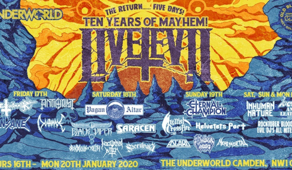Live Evil - 10 Years Of Mayhem!