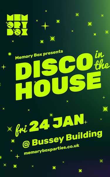 Memory Box - Disco in the House