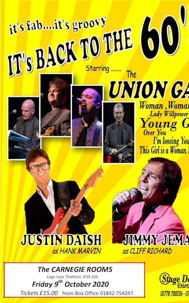 The Union Gap UK, A Tribute To Cliff Richard & The Shadows - The Golden Years