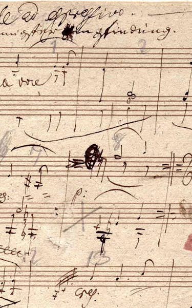 Beethoven’s private legacy: his musical sketches