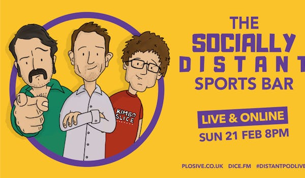 The Socially Distant Sports Bar: Live & Online