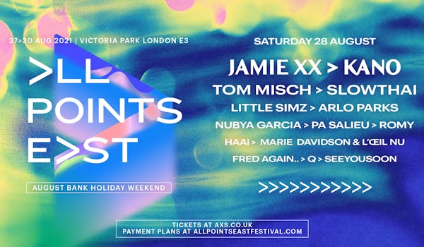All Points East 2021: Jamie xx and Kano