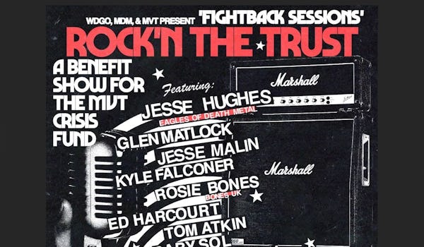 Rock'n The Trust - A Benefit Show For The MVT Crisis Fund