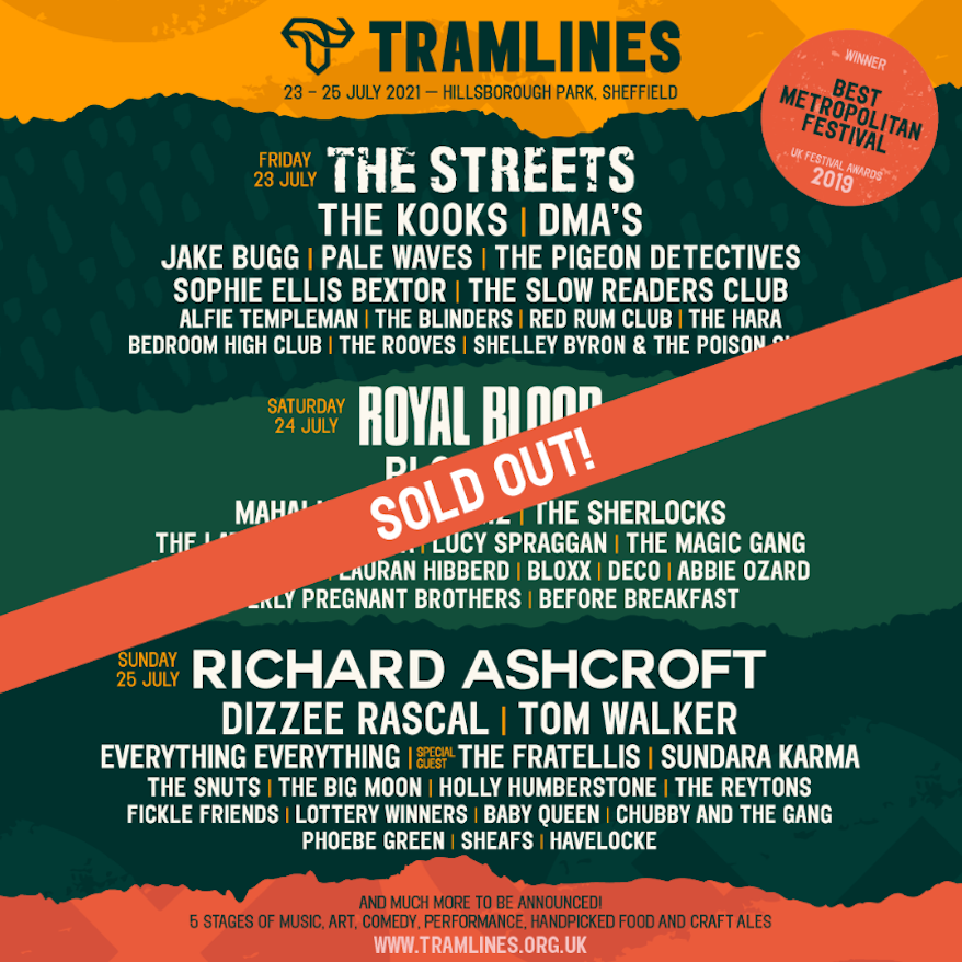 Tramlines 21 Sheffield Tickets Hillsborough Park 23rd Jul 21 Ents24 Tramlines 21 Sheffield Tickets Hillsborough Park 23rd Jul 21 Ents24