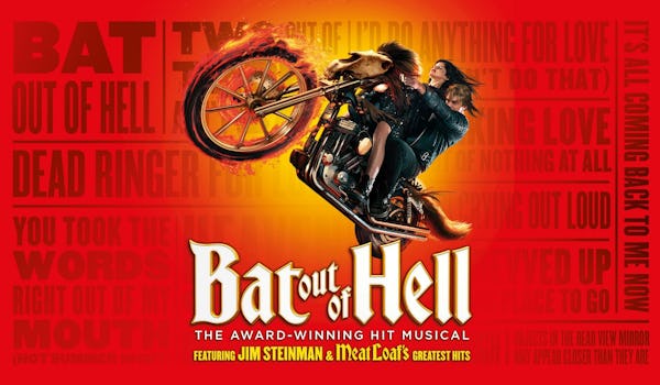 Bat Out Of Hell - The Musical Tour Dates