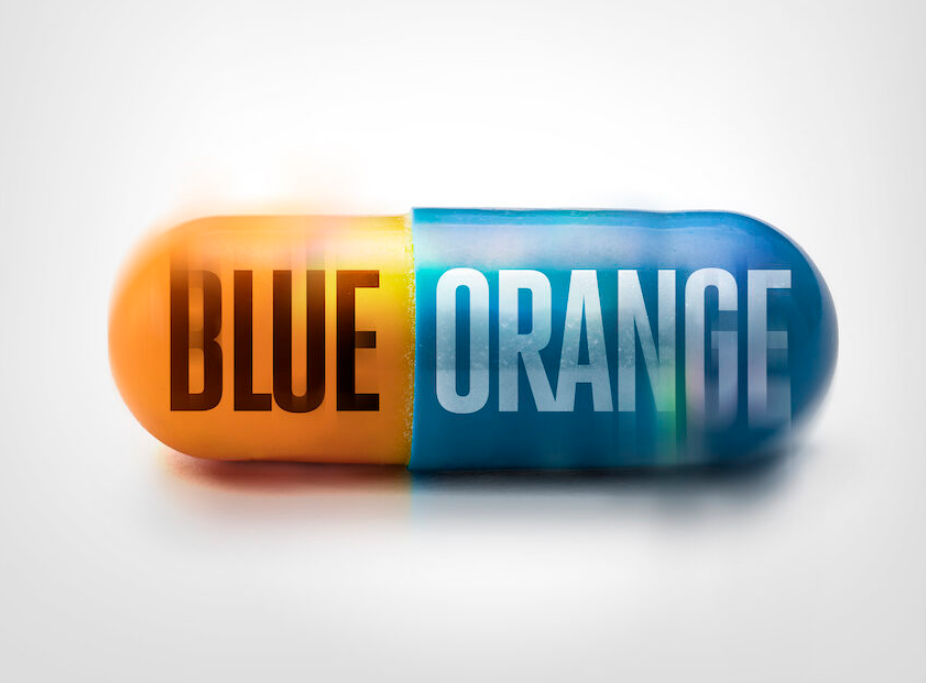 Blue / Orange