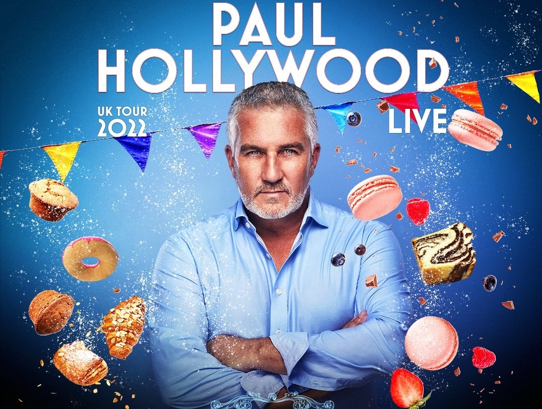 Paul Hollywood tour dates tickets 2024 Ents24