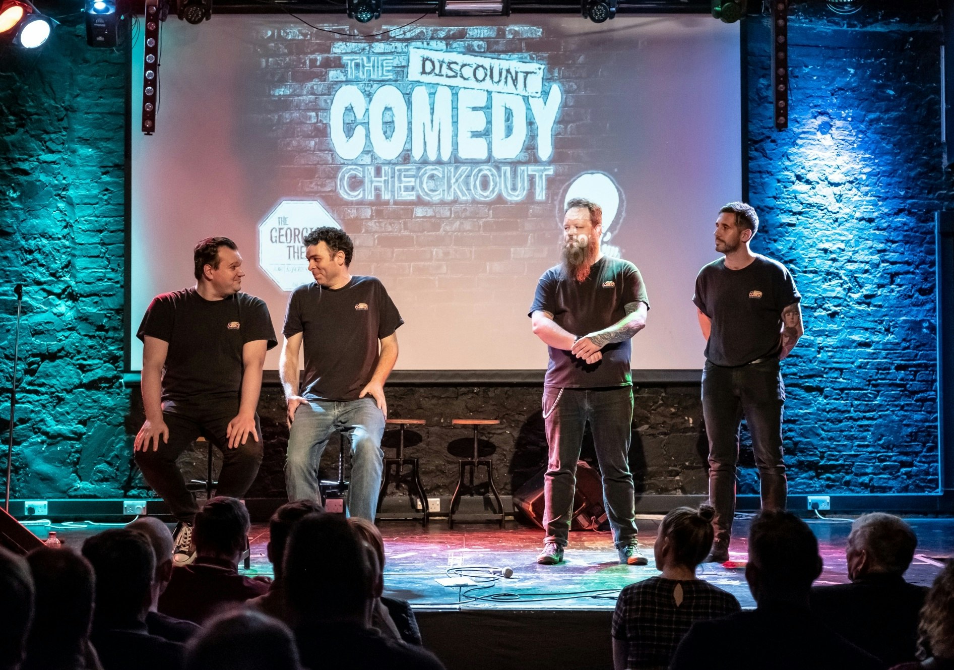 The Discount Comedy Checkout appearing at this event