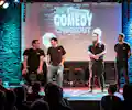 The Discount Comedy Checkout appearing at this event