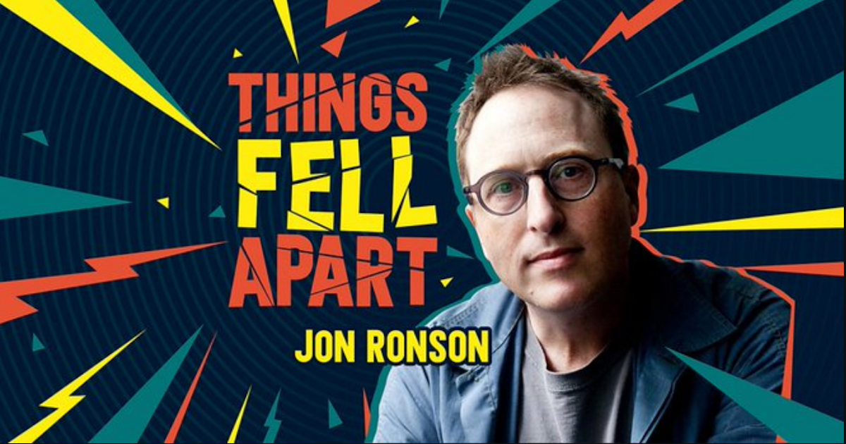 Jon Ronson tour dates & tickets 2025 | Ents24