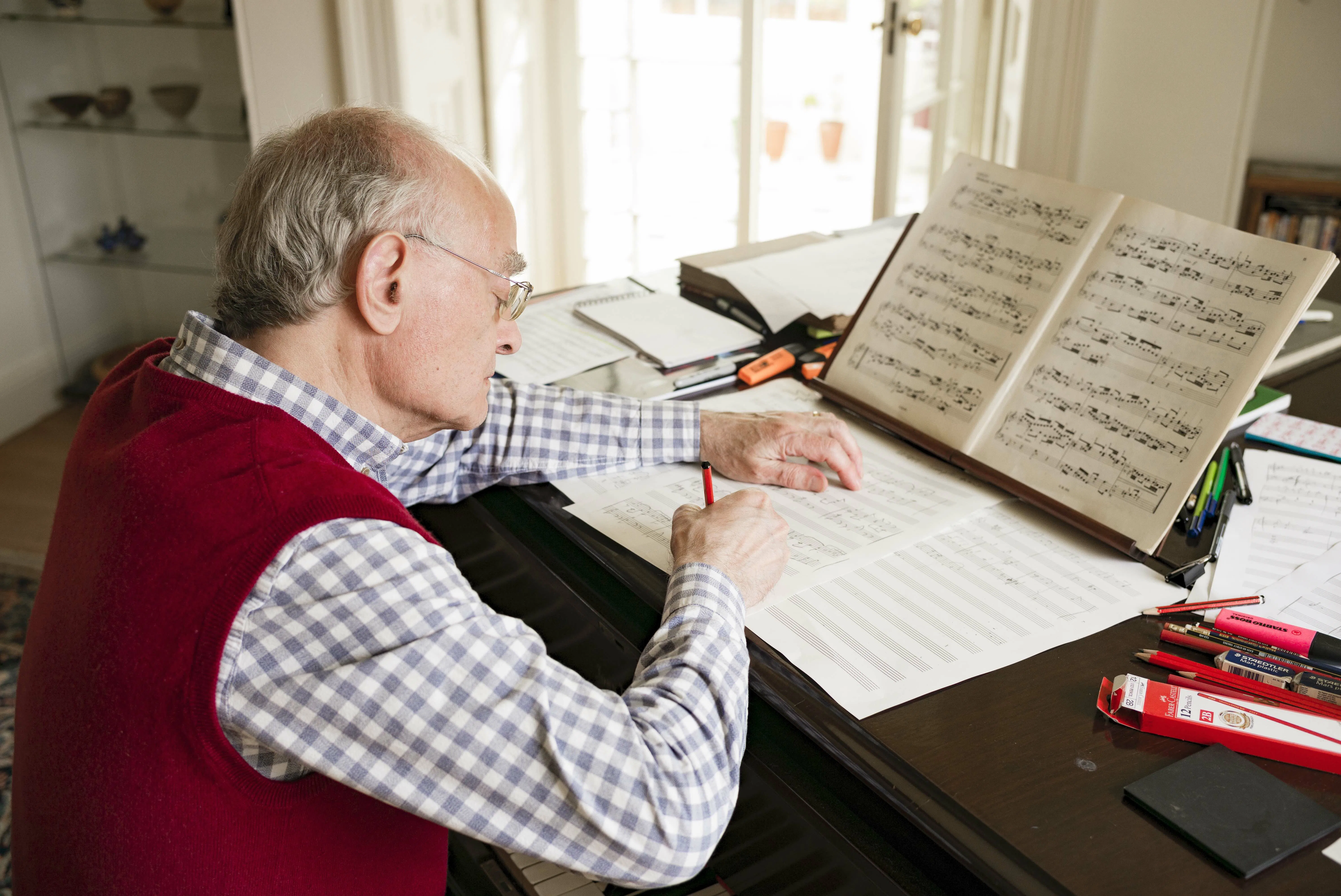 Picture of Sir John Rutter Birthday Celebration
