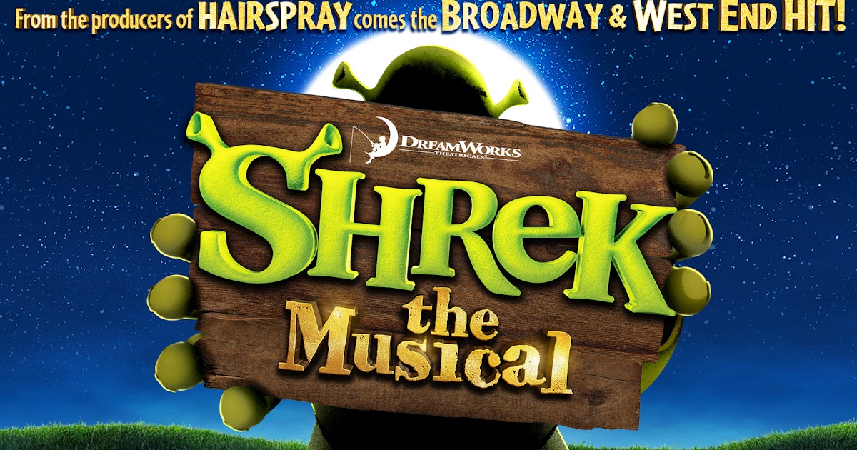Shrek The Musical London Tickets at Eventim Apollo on 19th July 2024