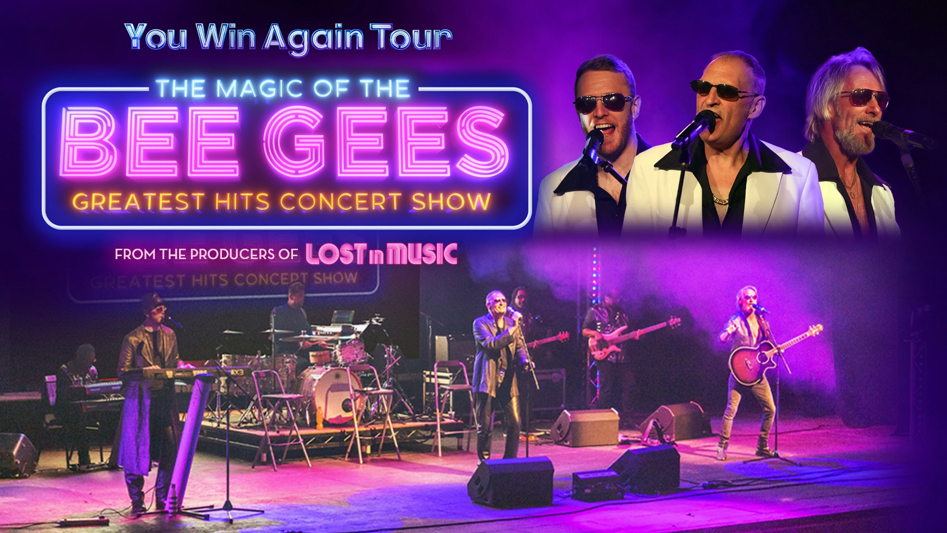 You Win Again Celebrating The Music Of The Bee Gees tour dates