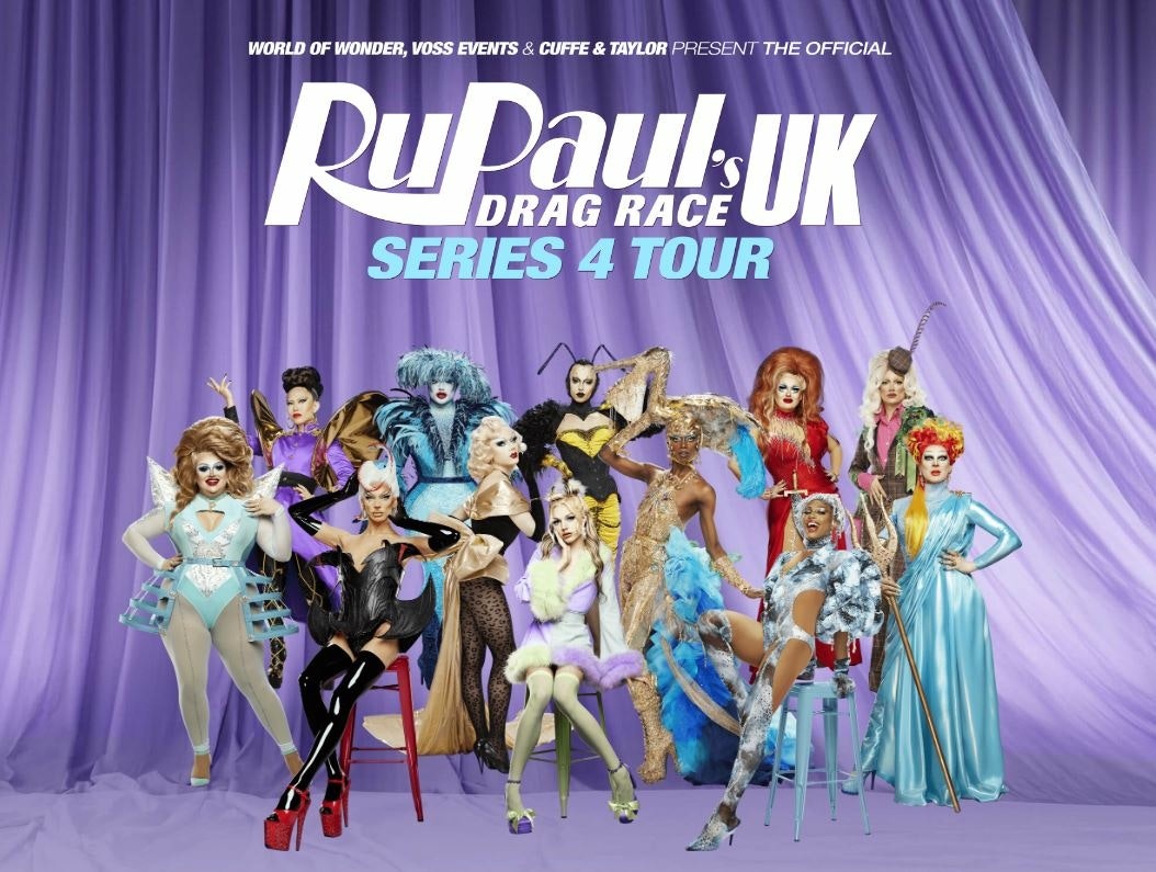 The Official RuPaul's Drag Race UK Series 4 Tour Leeds Tickets at first