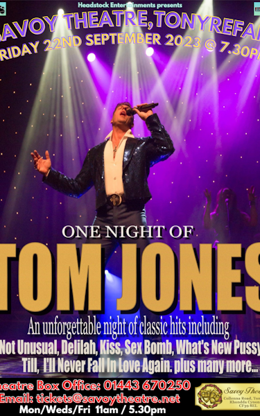 one night of Tom Jones Tour Dates