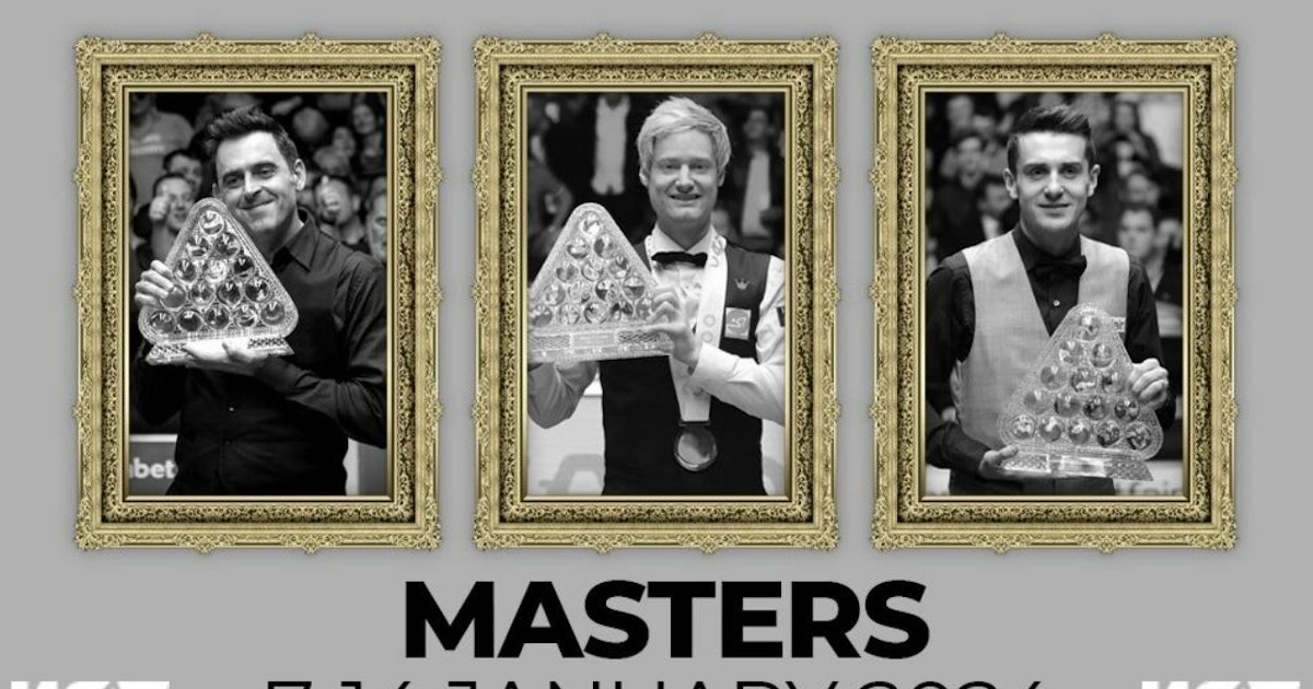 MrQ Masters Snooker 2024 London Tickets at Alexandra Palace on 7th