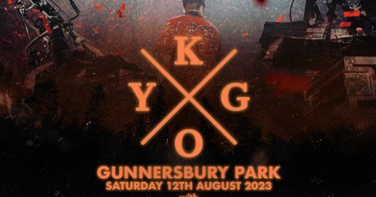 Kygo London Tickets at Gunnersbury Park on 12th August 2023 Ents24