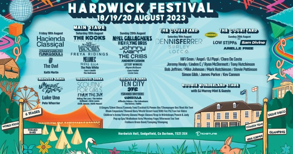 Hardwick Festival 2023 Sedgefield Tickets at Hardwick Hall Hotel on