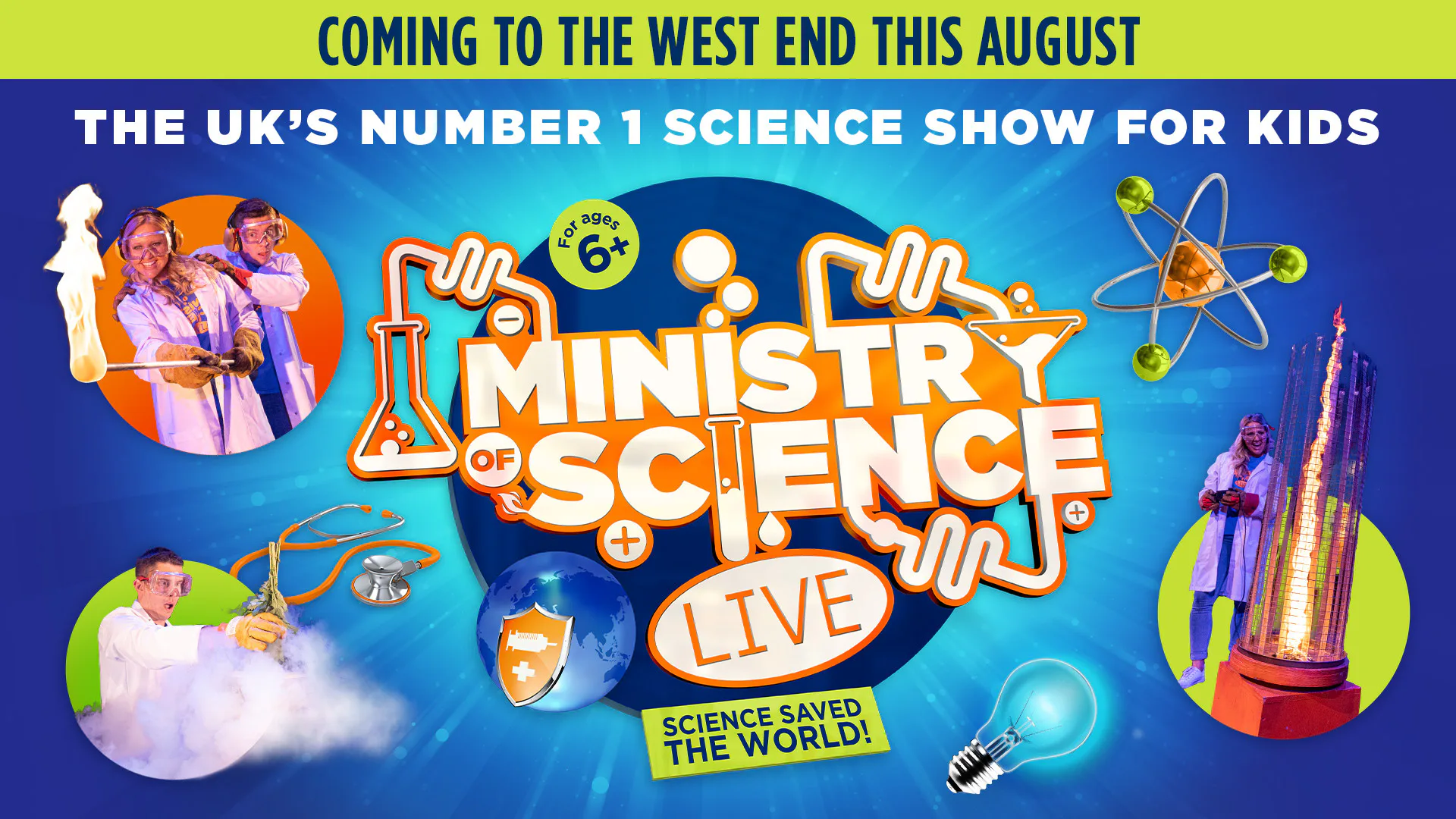 Picture of Ministry of Science LIVE - Science Saved The World
