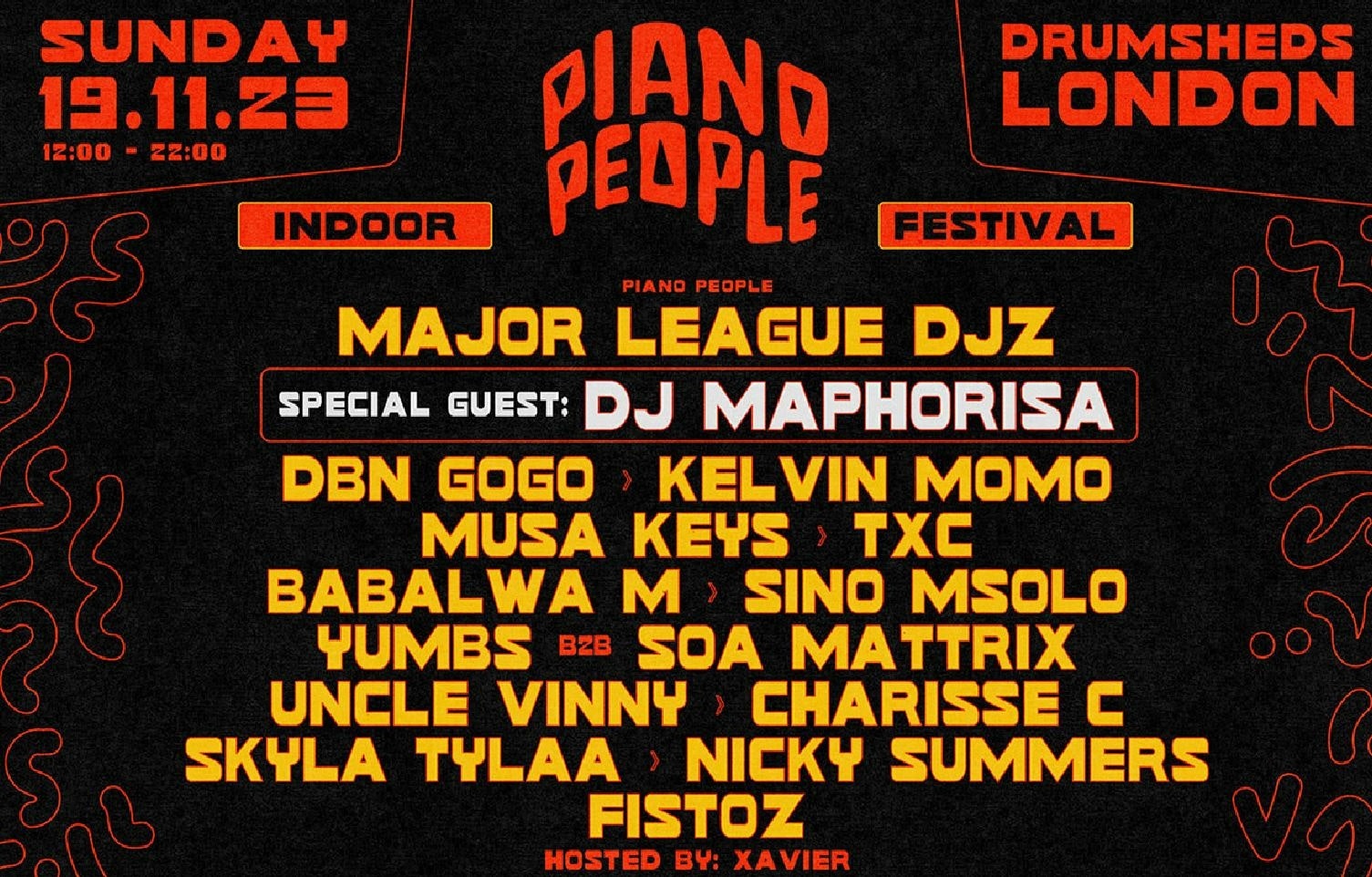 Piano People Indoor Festival London Tickets at The Drumsheds on 19th November 2023 | Ents24