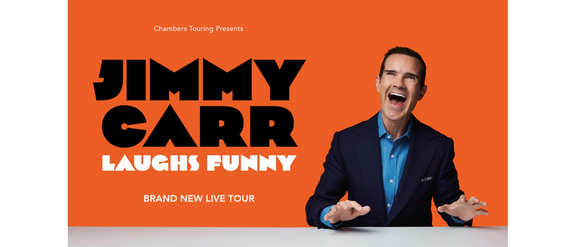 Jimmy Carr Laughs Funny Colchester Tickets at Charter Hall on 11th