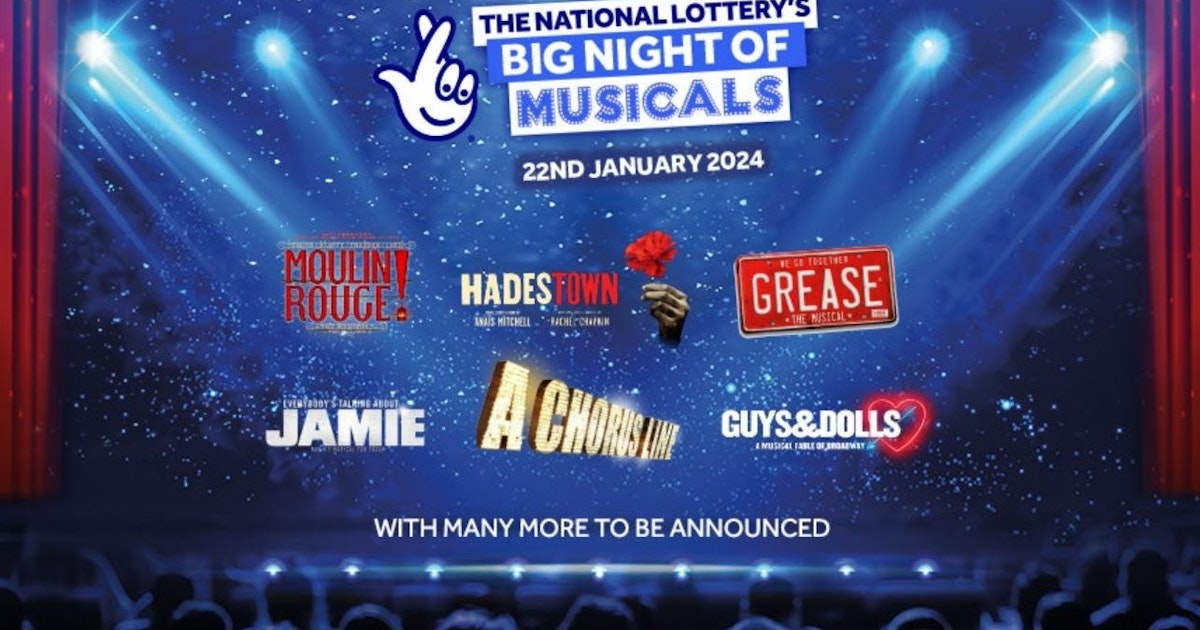 The National Lottery's Big Night Of Musicals Manchester Tickets at The