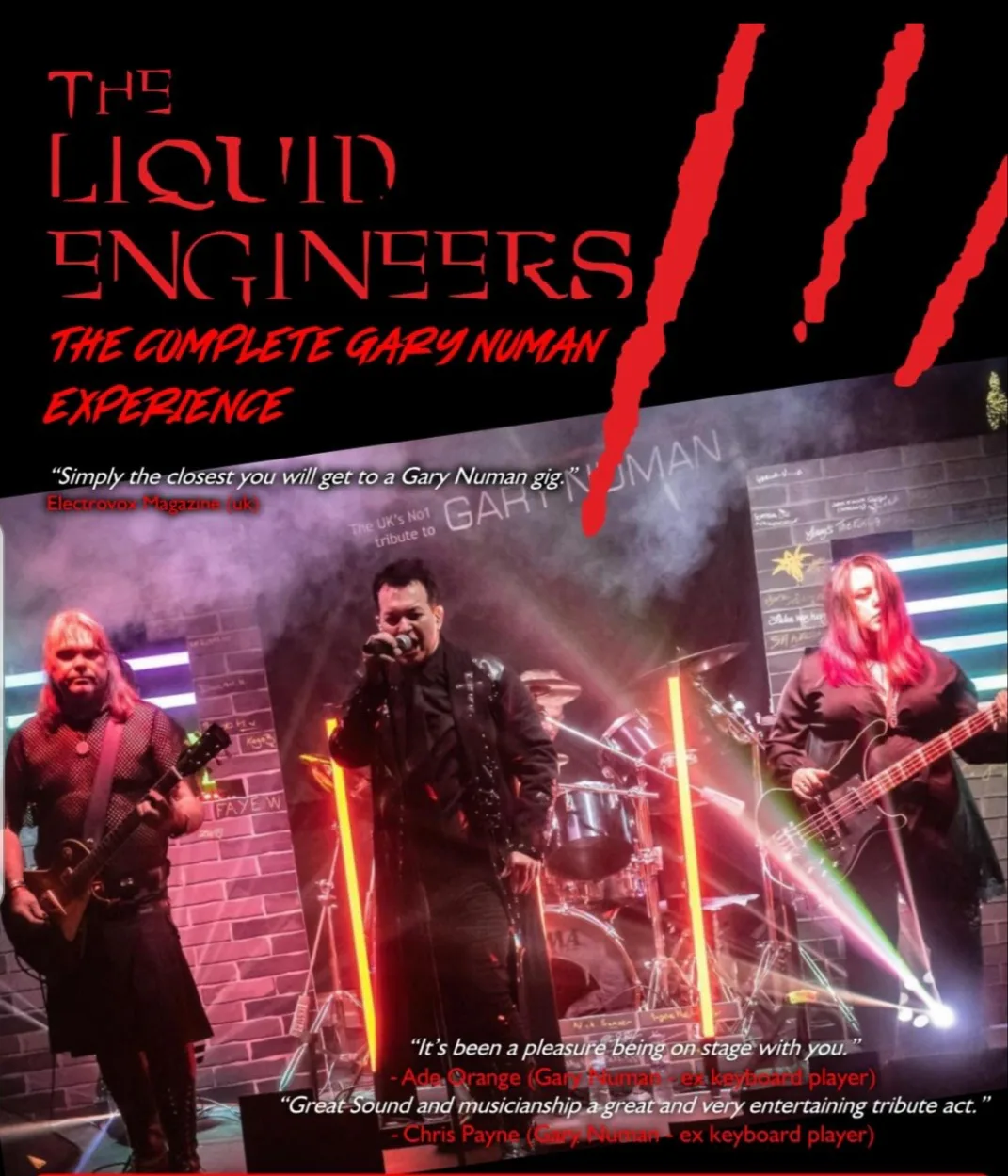 Picture of The Liquid Engineers - The Gary Numan Experience
